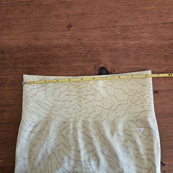 Gymshark Adapt Seamless Leggings Size Small Firefly Yellow - Picture 5 of 7